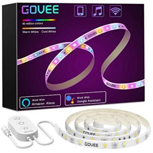 Home 4 Govee Smart LED Strip Lights, RGBWW 2 M App Ctrl